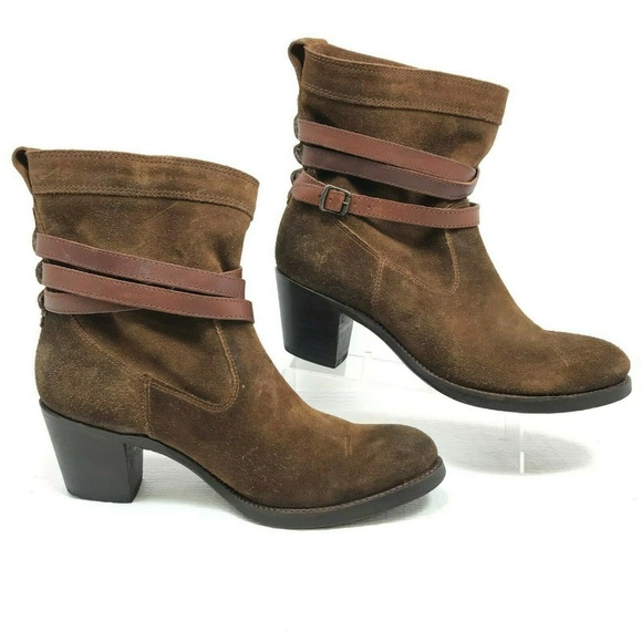FRYE Women’s Jane Strappy Short Boots - Picture 2 of 8